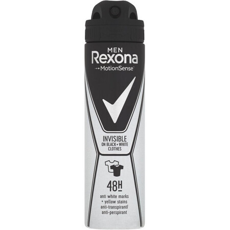 Rexona Men Deodorant Unsichtbar Schwarz+Weiß 150 ml