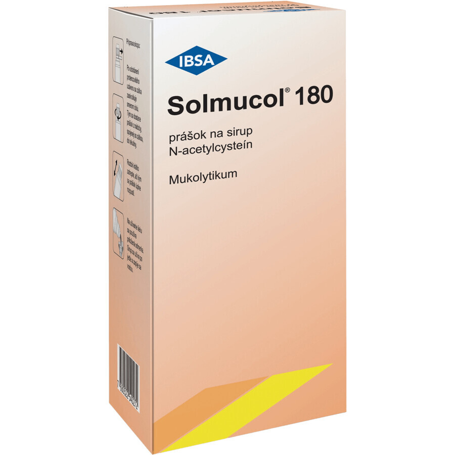 Solmucol Siroop 180 ml