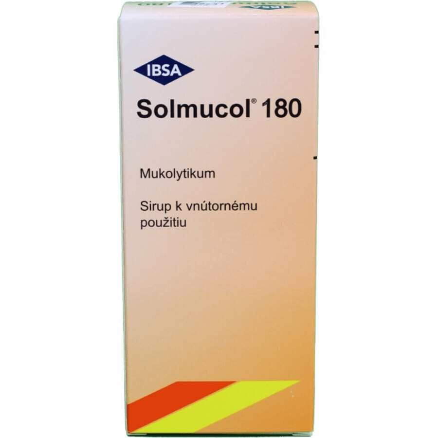 Solmucol Siroop 180 ml