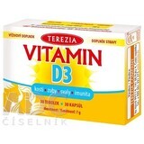 Terezia Vitamine D3 1000 IE 30 capsules