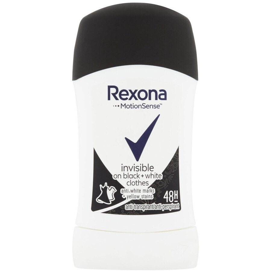 Rexona Invisible on Black + White Deodorant fest 40 ml