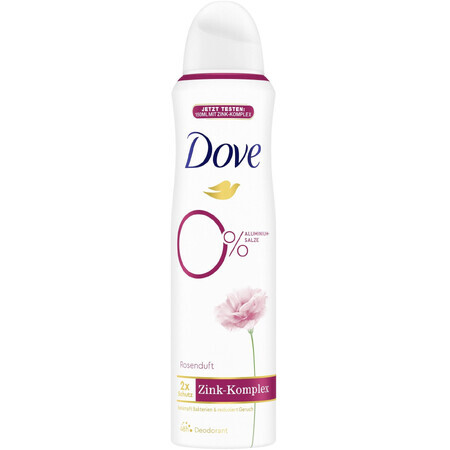 Dove Deodorant Spray 0% ALU Roos en Jasmijn 150 ml