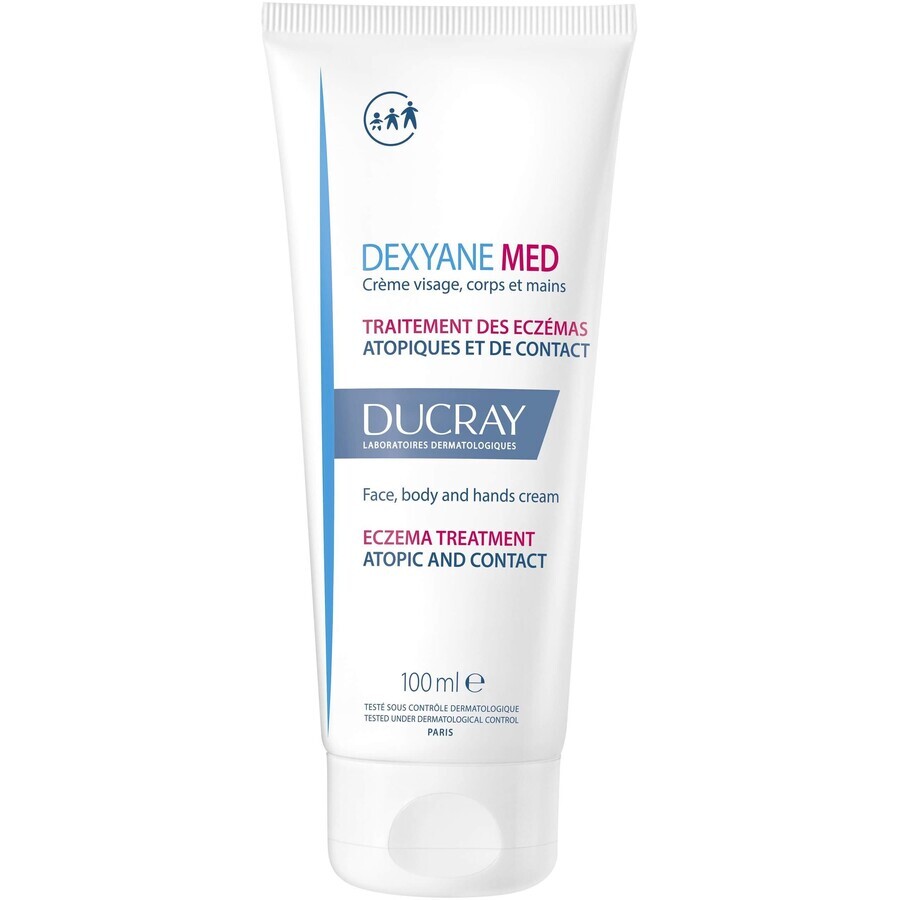 Ducray Dexyane MeD Crème verzachtende herstellende crème, eczeem 100 ml