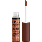 NYX Professionele Makeup Boter Lipgloss lipgloss bling 08 HU$TLA