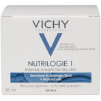 Vichy Nutrilogie hydraterende dagcrème voor de droge huid 50 ml