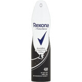 Rexona Antitranspirant Invisible Zwart+Wit 150 ml