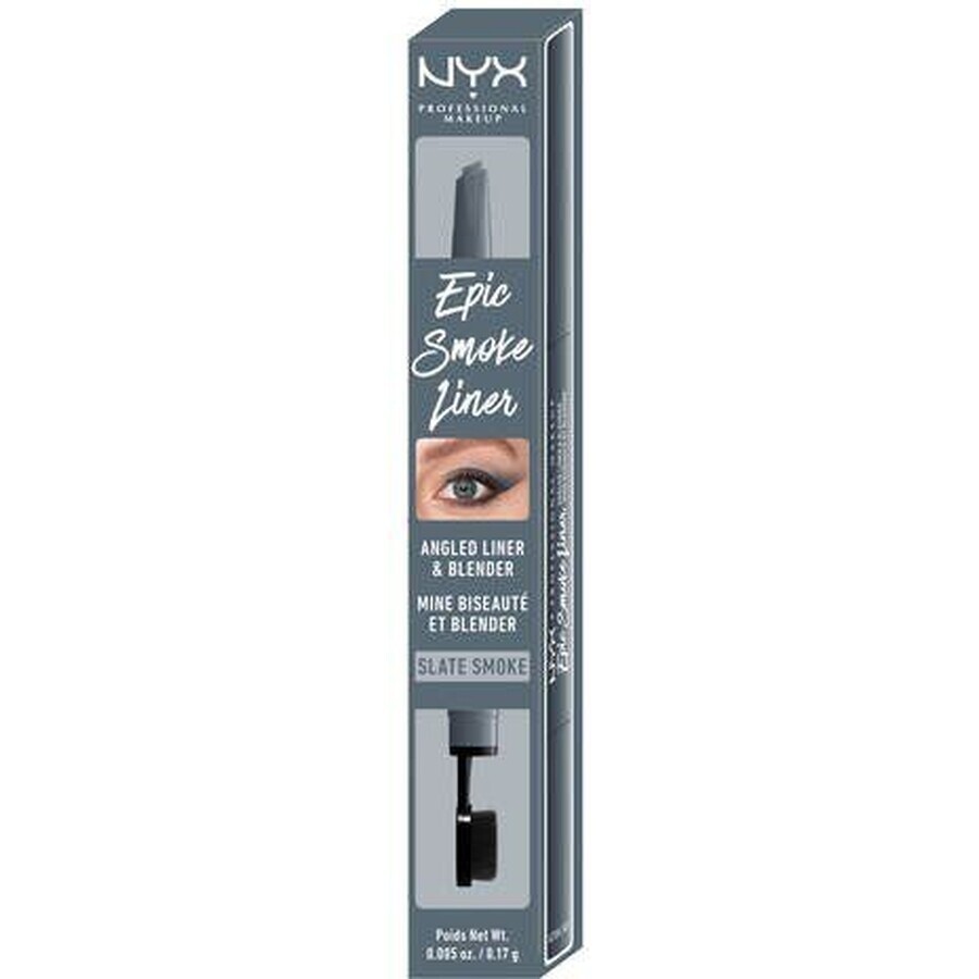 NYX Professional Makeup Epic Smoke Liner Delineador de Ojos de Larga Duración - 10 Slate Smoke 0.17 g