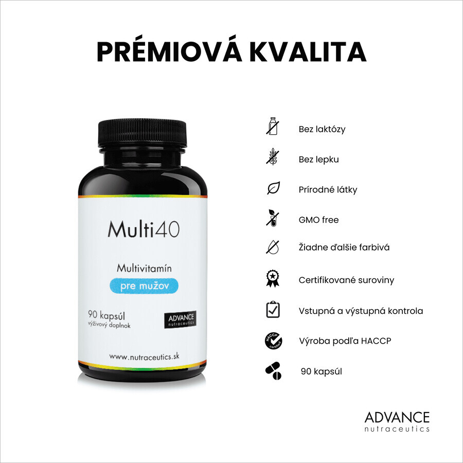 Advance Multi40 voor mannen 90 capsules