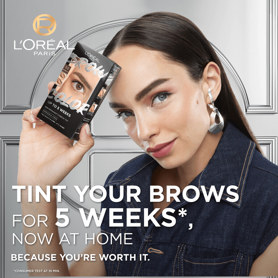 L'Oréal Paris Brow Color 3.0 Dark Brunet semi-permanent brow color