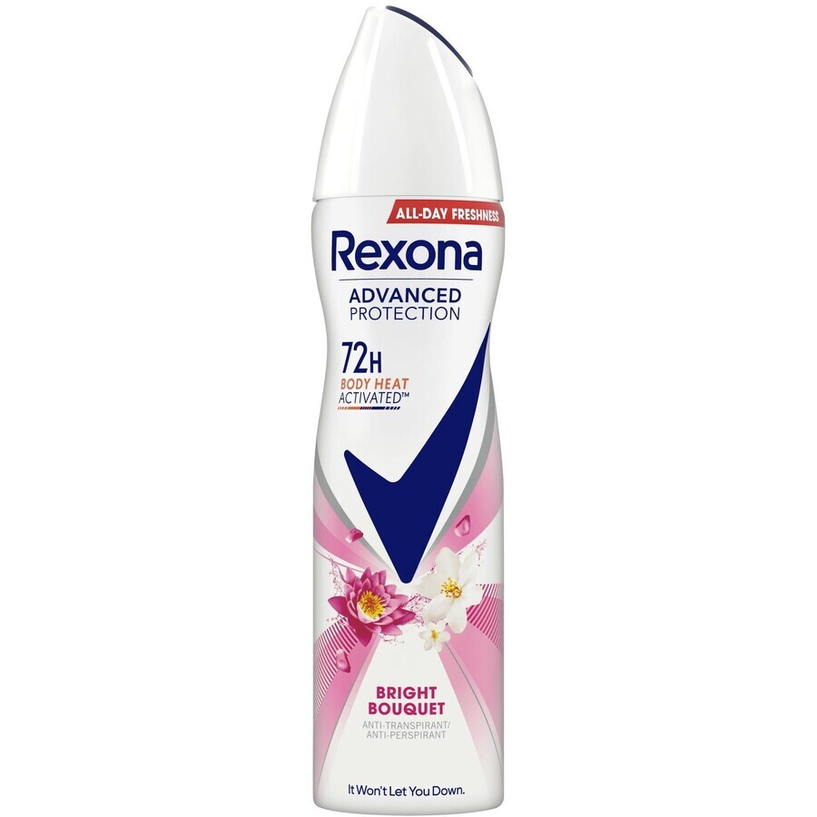 Rexona Bright bouquet spray antitranspirante 150 ml