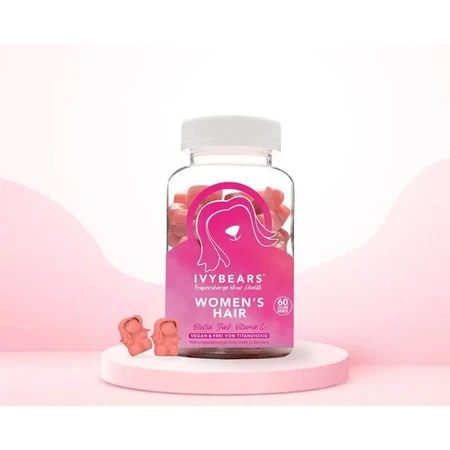 Ivy Bears Vitaminas para el cabello femenino 60 unid.
