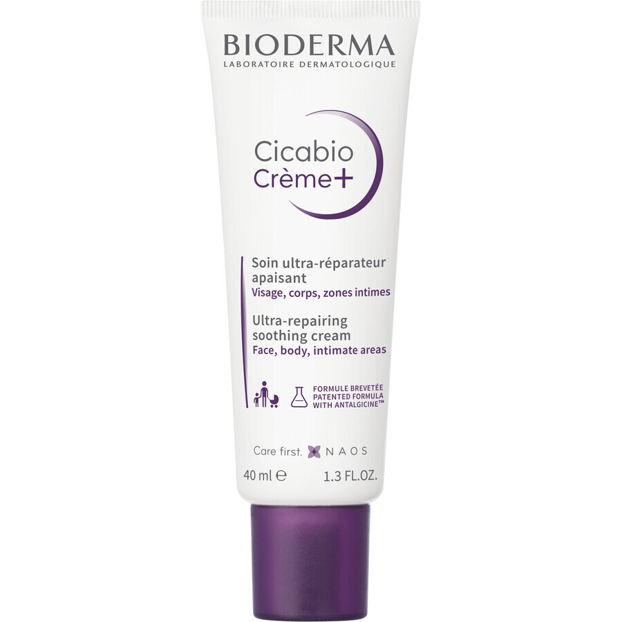 Bioderma Cicabio Cream+ verzachtende en regenererende crème 40 ml