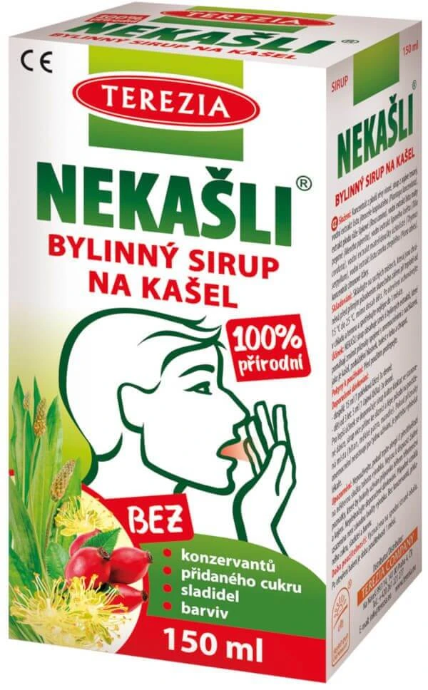 Terezia Nekašli hoestsiroop op basis van kruiden 150 ml
