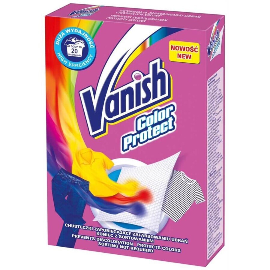 Vanish Colour Protect Doekjes 20 stuks