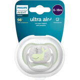 Philips Avent Ultra Air Pacifier 6-18m whale 6-18m