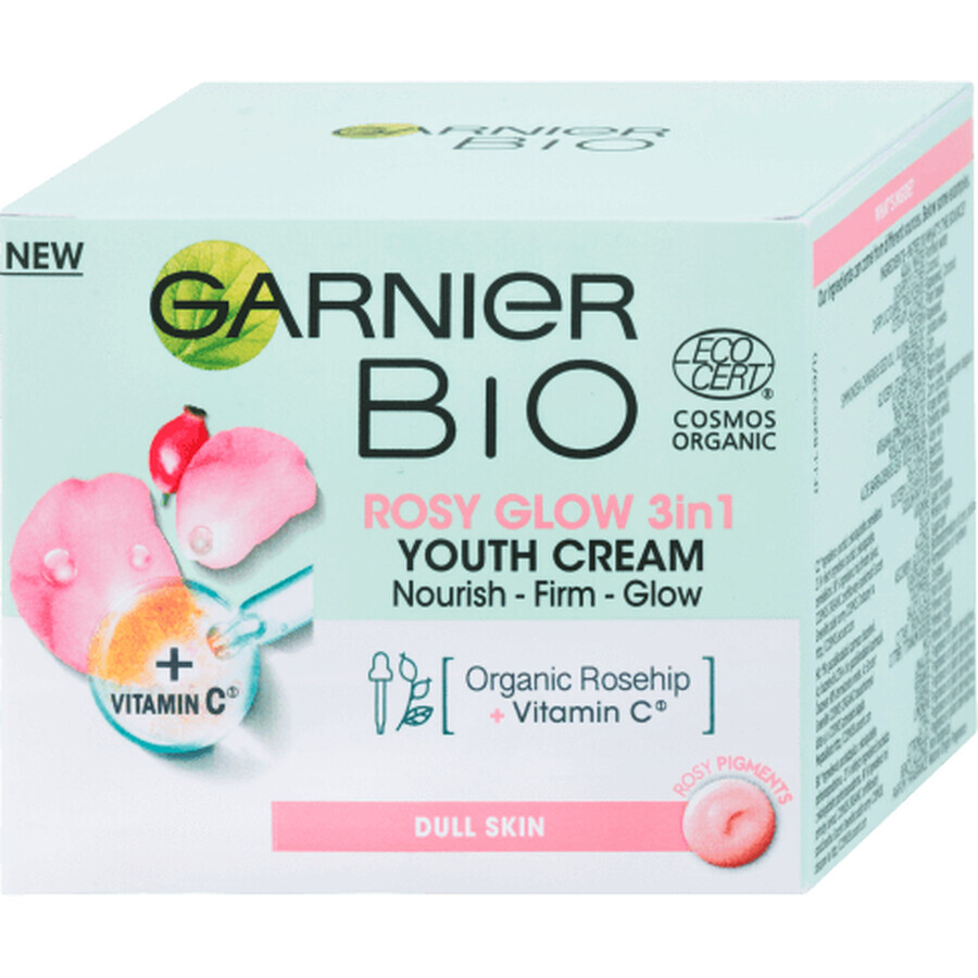 Garnier BIO Crema Bagliore Rosato 3 in 1 50 ml