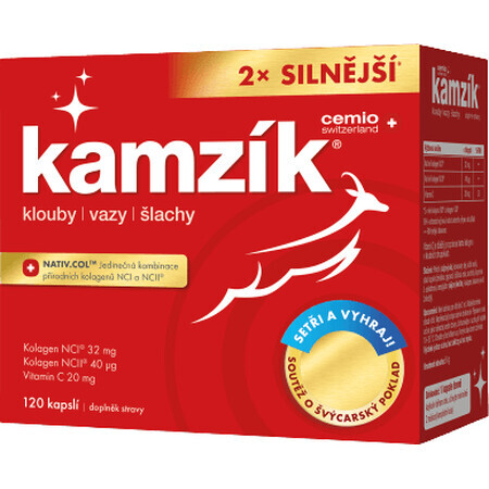 Kamzík Cement 120 capsules