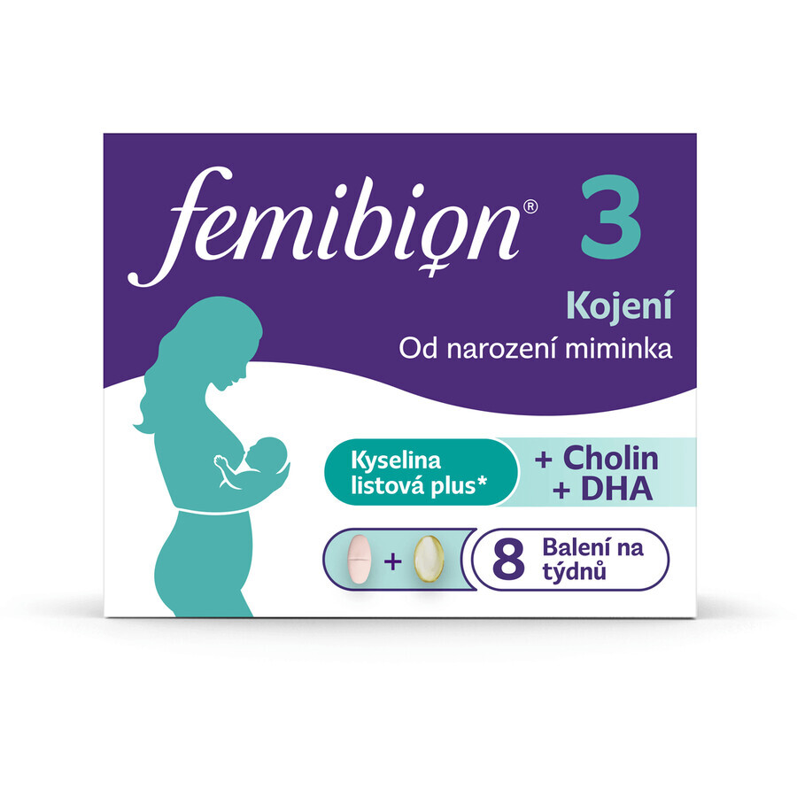 Femibion 3 Borstvoeding 28 tabletten + 28 capsules