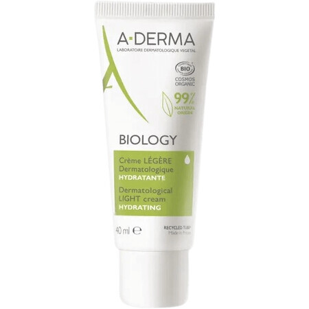 A-Derma BIOLOGY Light Dermatological Moisturizing Cream 40 ml