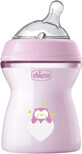 Chicco CHICCO Natural Feeling Babyfles 250 ml meisje 2m+ 250 ml