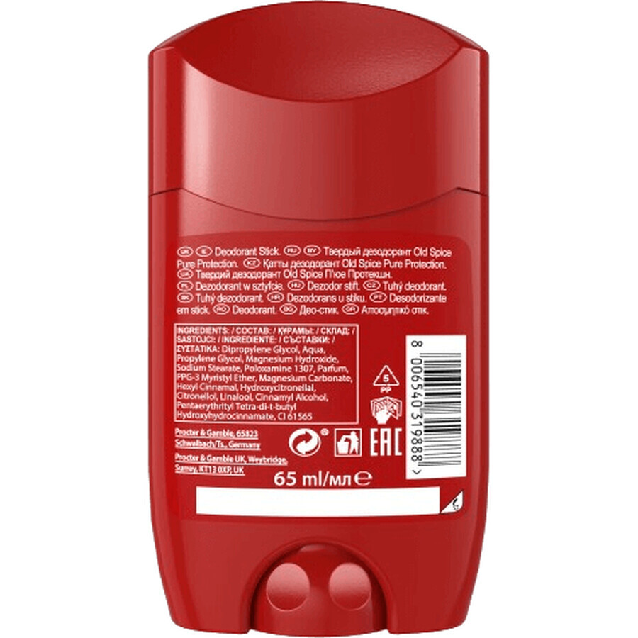 Old Spice Premium Men's Deodorant Solid Deodorant Dynamic Defence for Absolute Dryness 65 ml