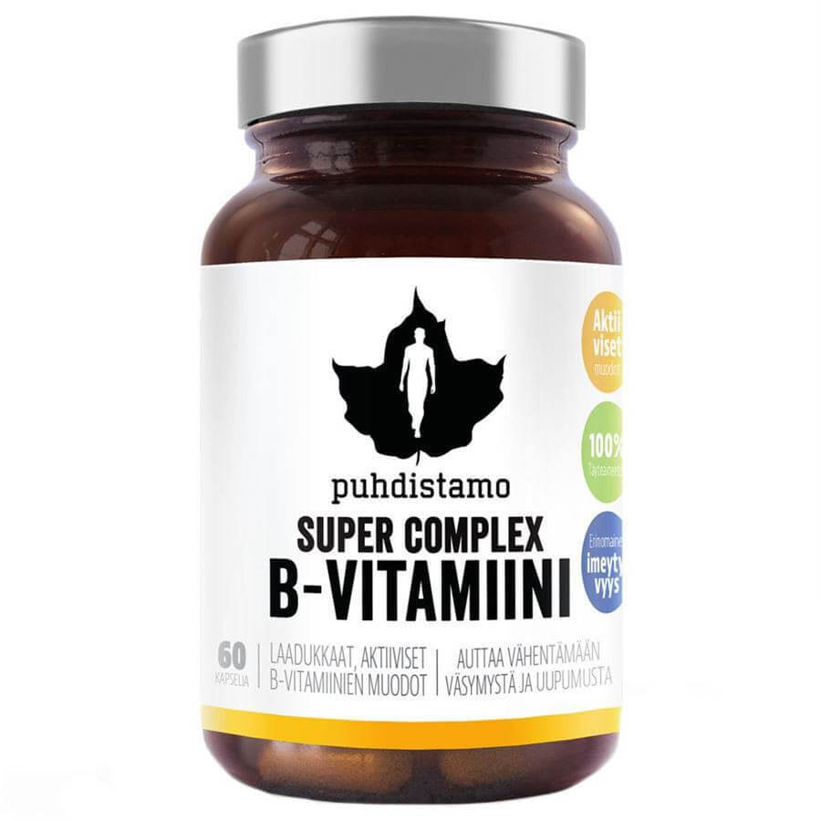 Puhdistamo Super Vitamine B-Complex 60 capsules