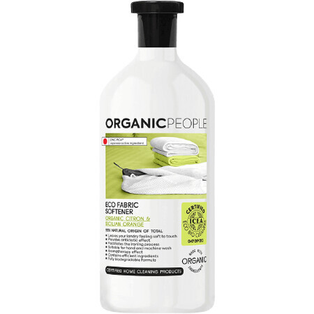 Organic People Après-shampoing biologique Citron, citron et orange de Sicile 1000 ml