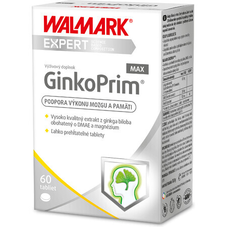 Walmark GinkoPrim MAX 60 tabletten