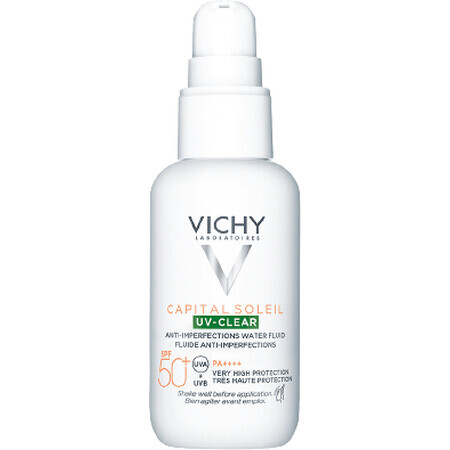 Vichy Capital Soleil UV-Clear Beschermende Fluïde SPF50+, 40 ml