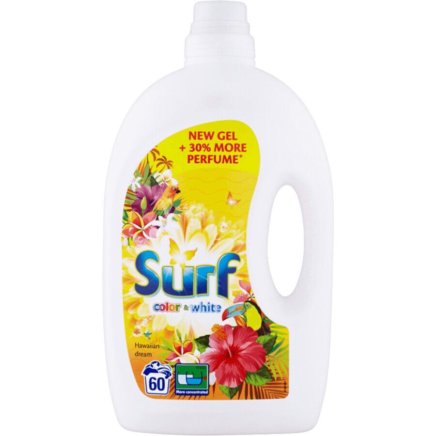 Surf Colour & White Hawaiian Dream Laundry Gel 3 l