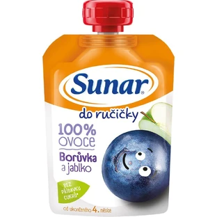 Sunar Do ručičky Heidelbeere Fruchtkapsel 4m+ 1 x 100 g
