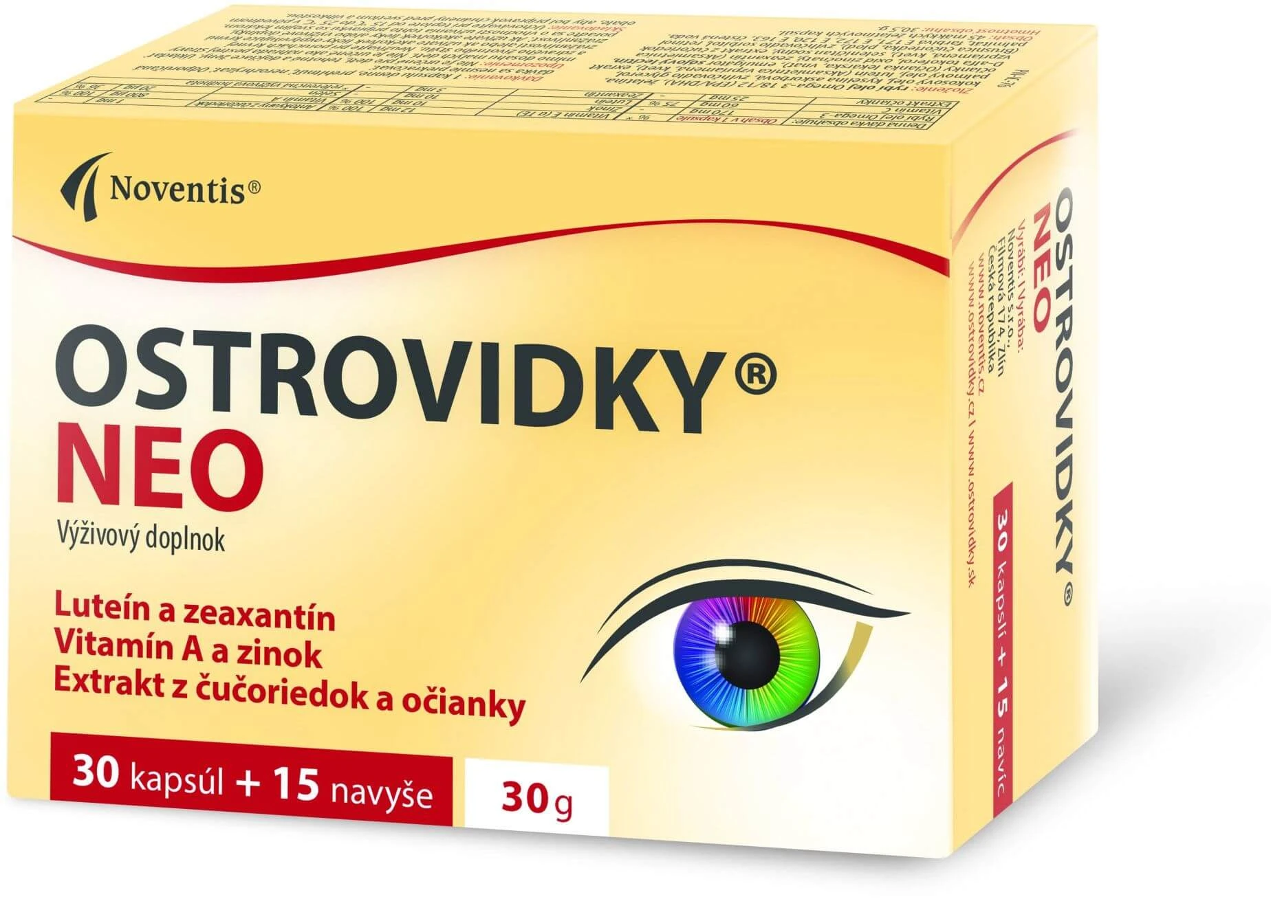 Noventis Ostrovidky Neo 45 capsules