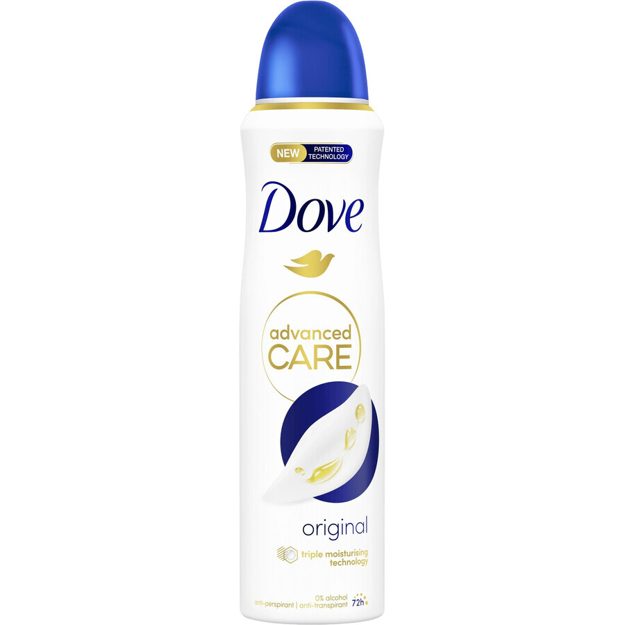 Dove Advanced care originele antitranspiratiespray 150 ml