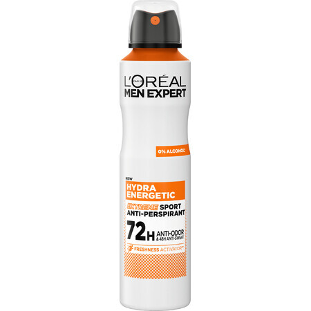 L'Oréal Paris Men Expert Hydra Hydra Energetic Antiperspirant Sport Extreme, 150 ml