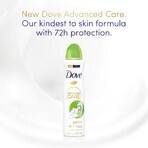 Spray antitraspirante Dove Advanced care go fresh Cetriolo e tè 150 ml