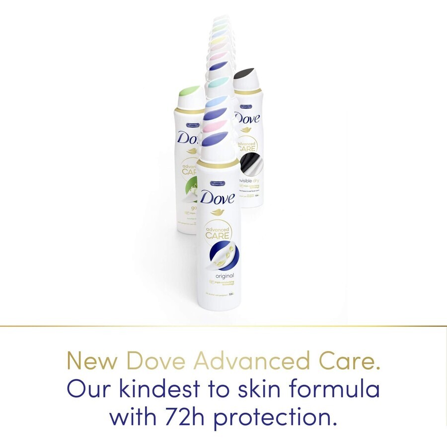 Spray antitraspirante Dove Advanced care go fresh Cetriolo e tè 150 ml