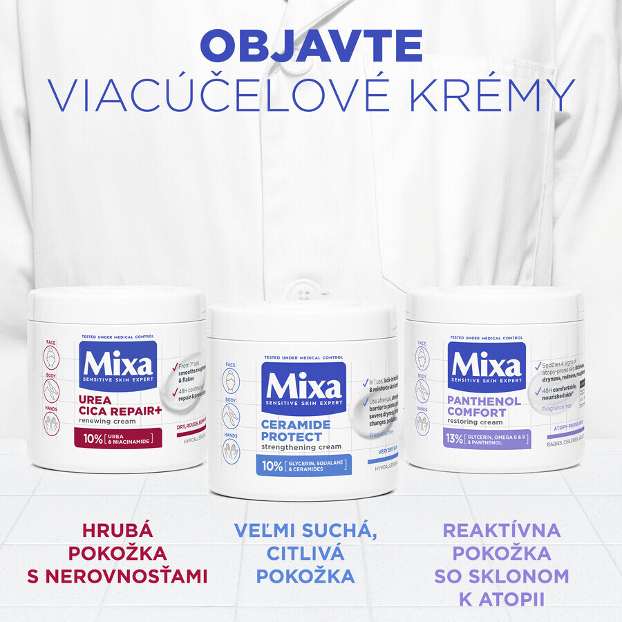 Mixa Pantenolo Trattamento corpo rigenerante per pelli a tendenza atopica, 400 ml