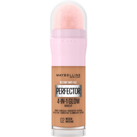 Maybelline New York Instant Perfector 4-in-1 Glow 02 Medium Aufhellendes Make-up 20 ml