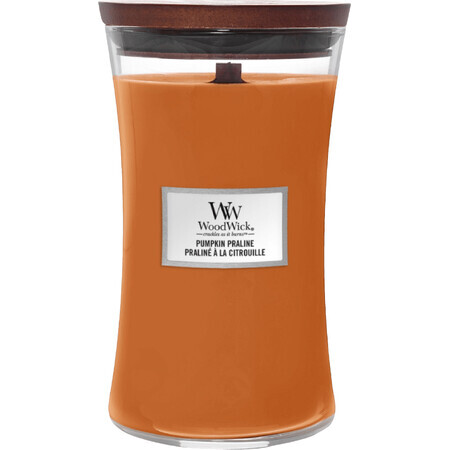 Woodwick Geurkaars Grote Pompoen Pompoen Praline 609 g