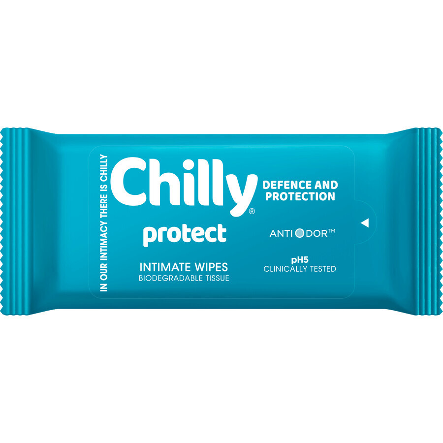 Chilly Wipes Protect 12 buc