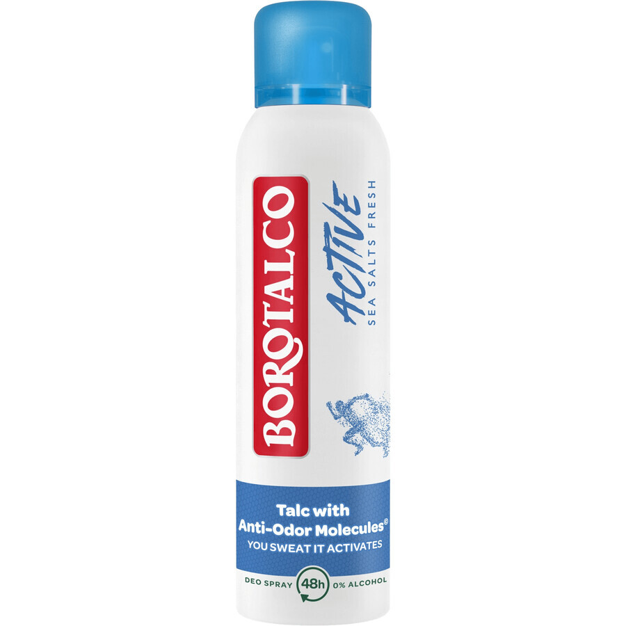 Borotalco Active Sal Marina Aroma Fresco Desodorante Spray Antitranspirante Unisex 150 ml