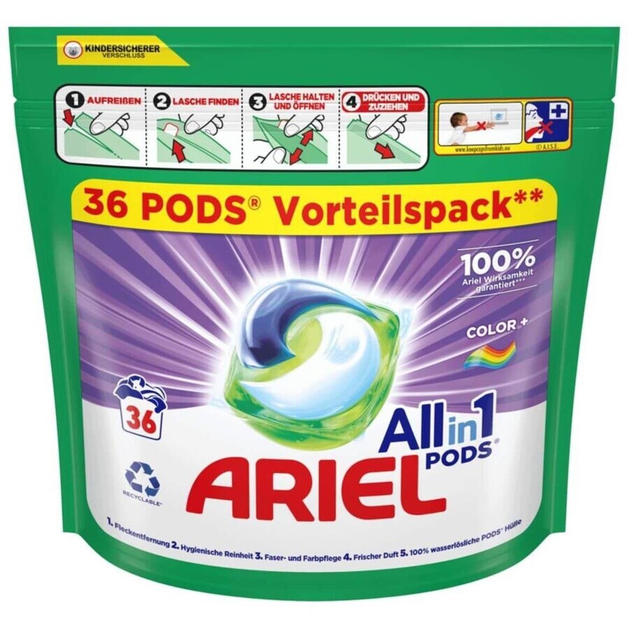 Ariel Colour+ 36 capsules