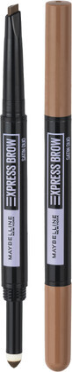 Maybelline New York NY Express Brow Satin Duo 01 Donker Blond Wenkbrauwpotlood en Poeder Duo