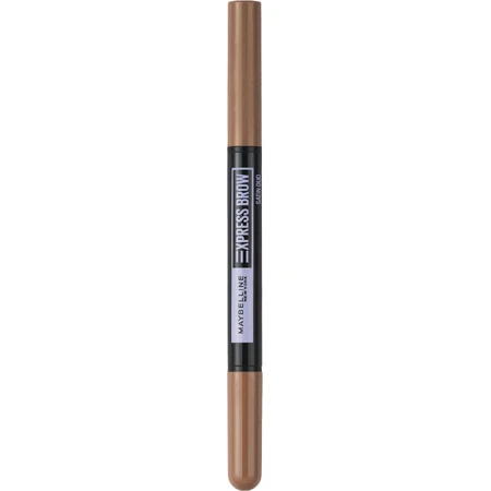 Maybelline New York NY Express Brow Satin Duo 01 Donker Blond Wenkbrauwpotlood en Poeder Duo