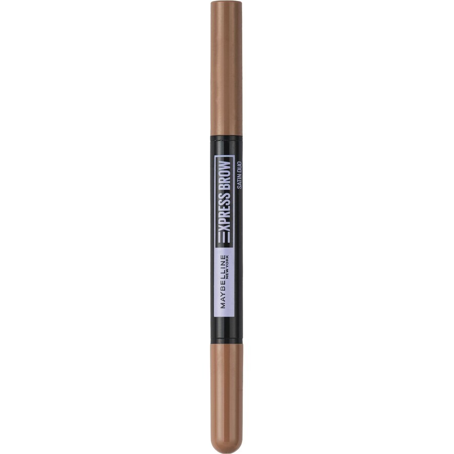 Maybelline New York NY NY Express Brow Satin Duo 01 Dunkelblond Augenbrauenstift und Puder Duo