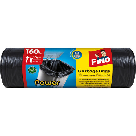 Fino Garbage bags LDPE 10 x 160 l