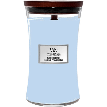 Woodwick grote geurkaars, Magnolia berk 609 g