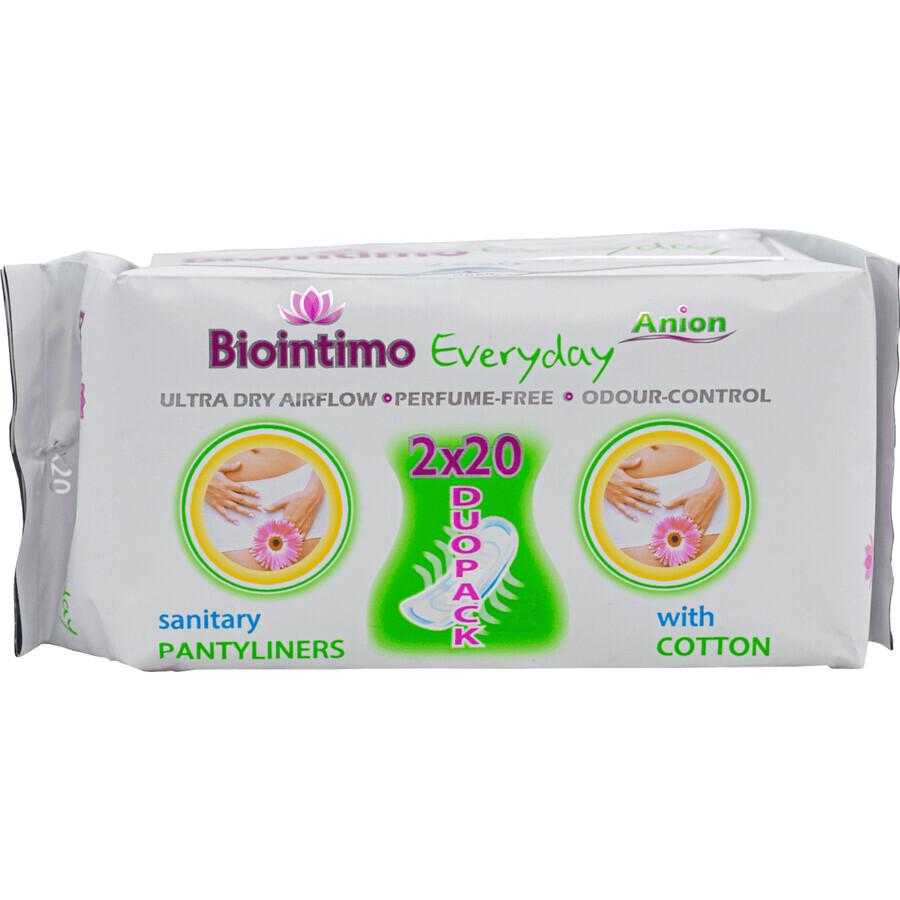 Biointimo Anion DUO Intime de zi cu zi 40 buc