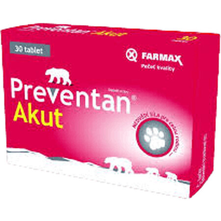 Preventan Farmax Akut 30 tabletten