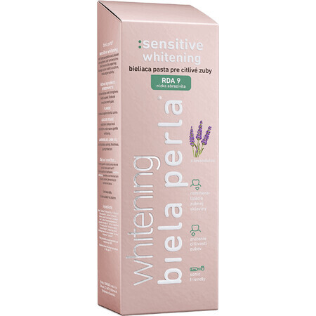 Bianco Perla Dentifricio sensibile alla lavanda 75 ml